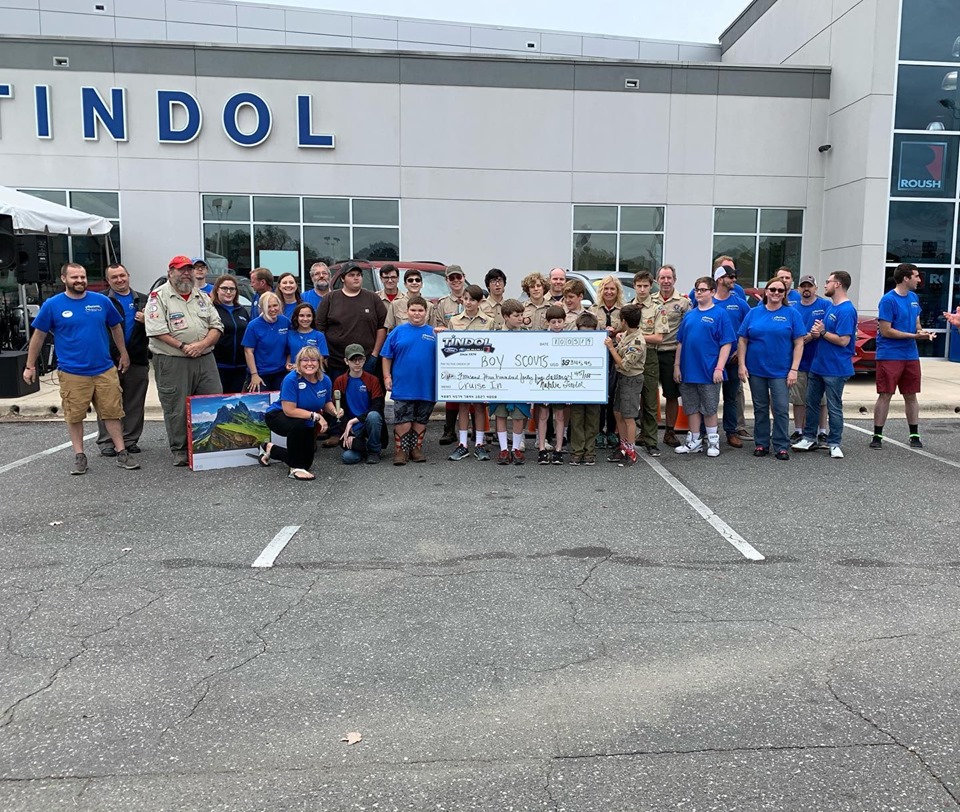 Tindol Ford Raises Money for Piedmont Boy Scouts