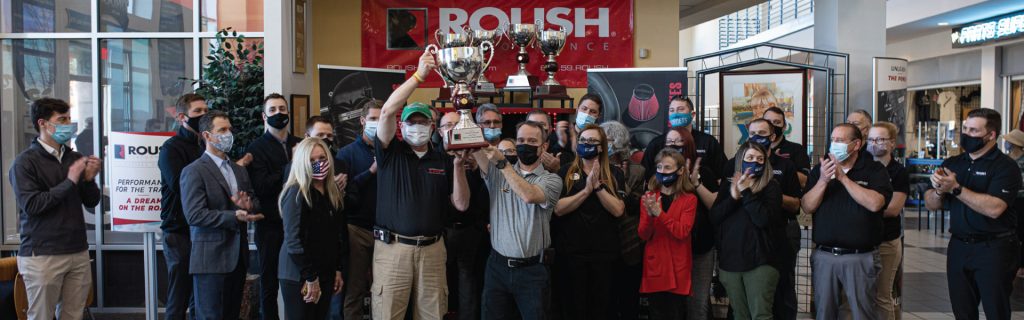 Tindol ROUSH Dealership Trophy Presentation