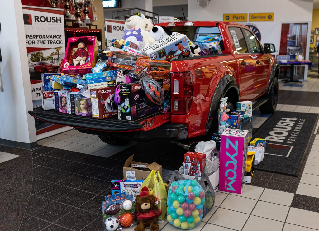 Tots Annual Toy Drive And Mustang Run