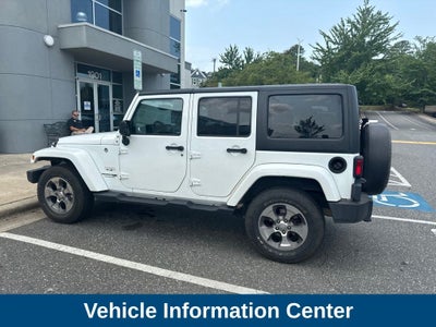 2018 Jeep Wrangler JK Unlimited Sahara