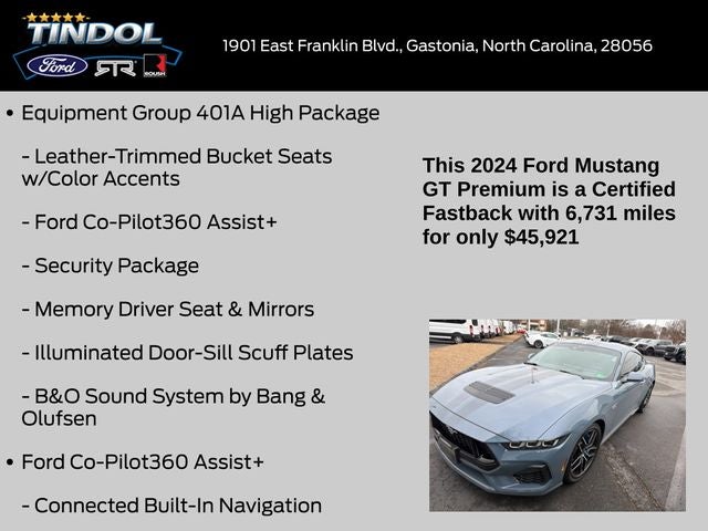 2024 Ford Mustang GT Premium