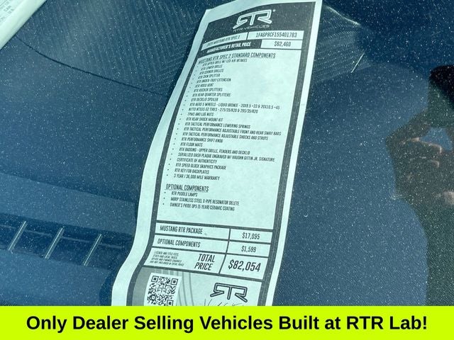 2025 Ford Mustang RTR SPEC 2