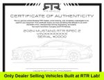 2026 Ford Mustang RTR SPEC 3 SC SUPERCHARGED