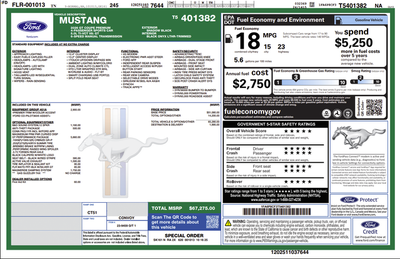 2026 Ford Mustang RTR SPEC 3 SC SUPERCHARGED