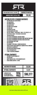 2026 Ford Mustang RTR SPEC 2