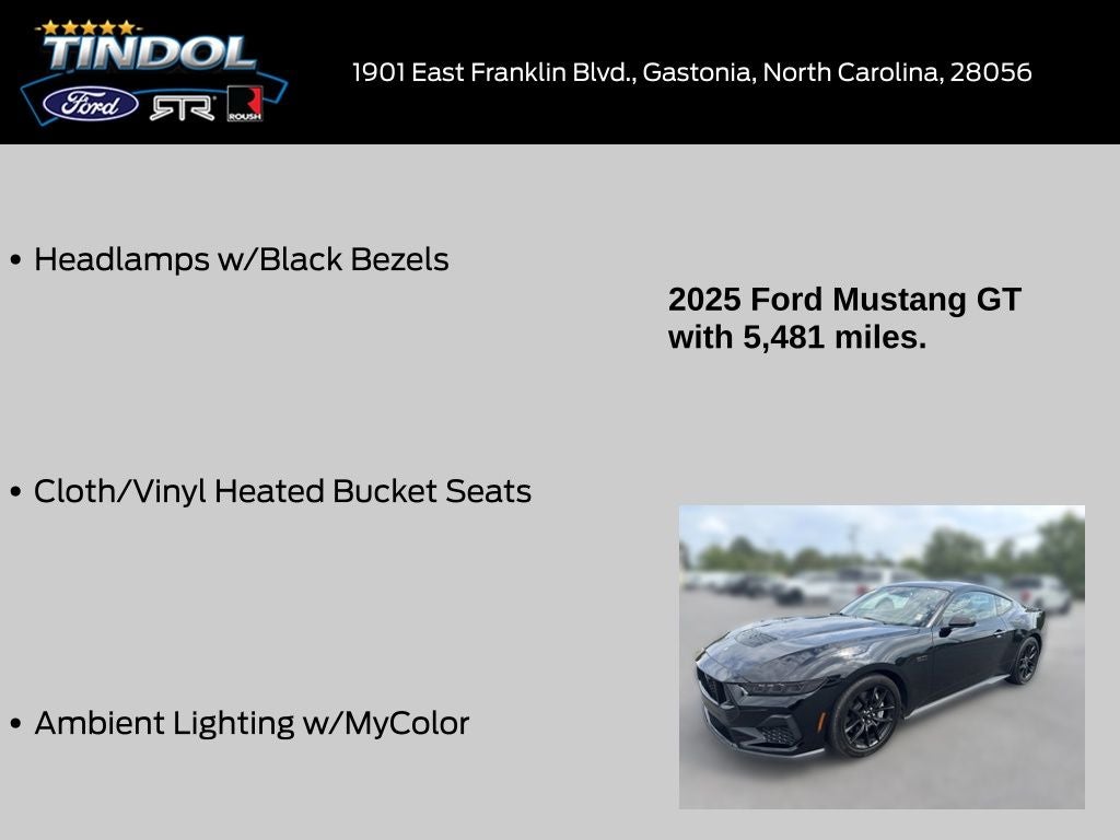 2025 Ford Mustang GT
