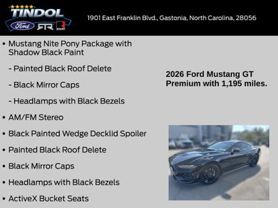 2026 Ford Mustang GT Premium