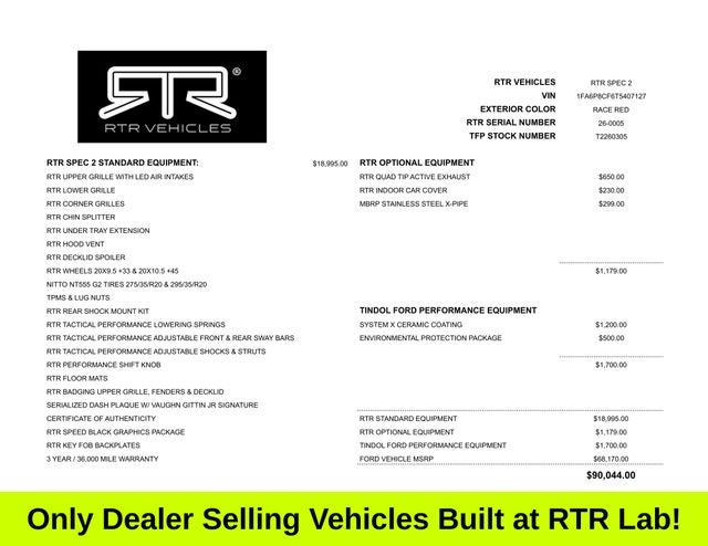 2026 Ford Mustang RTR SPEC 2