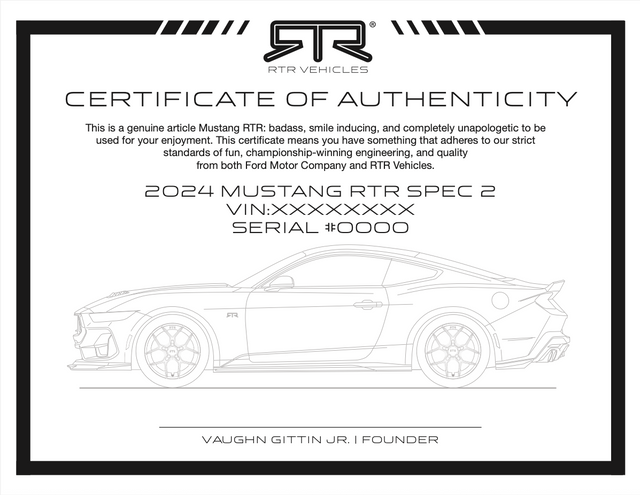 2026 Ford Mustang RTR SPEC 2