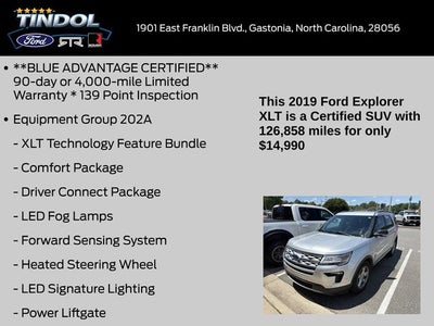 2019 Ford Explorer XLT