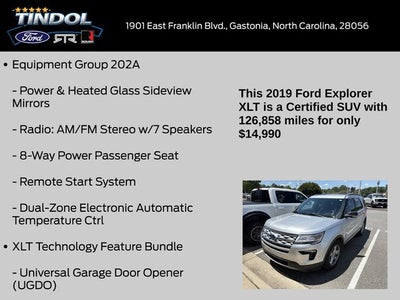 2019 Ford Explorer XLT