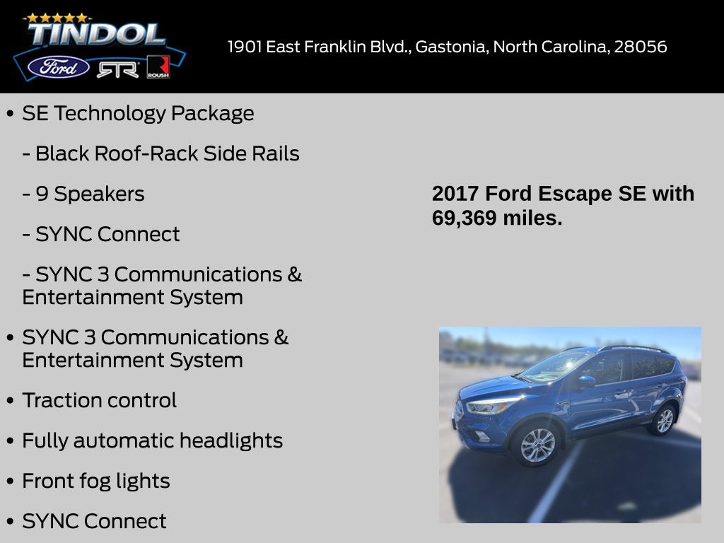 2017 Ford Escape SE