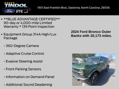 2024 Ford Bronco Outer Banks