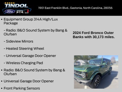 2024 Ford Bronco Outer Banks