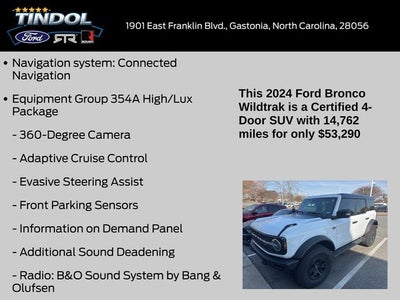 2024 Ford Bronco Wildtrak