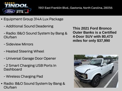 2021 Ford Bronco Outer Banks