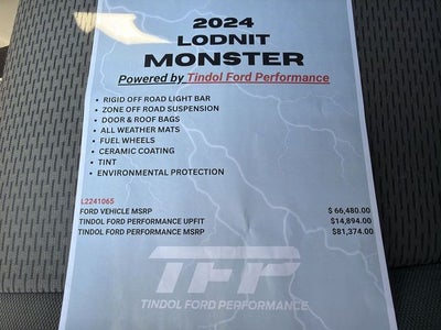 2024 Ford Bronco LODNIT MONSTER