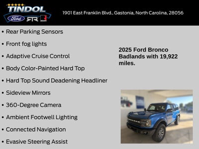 2025 Ford Bronco Badlands