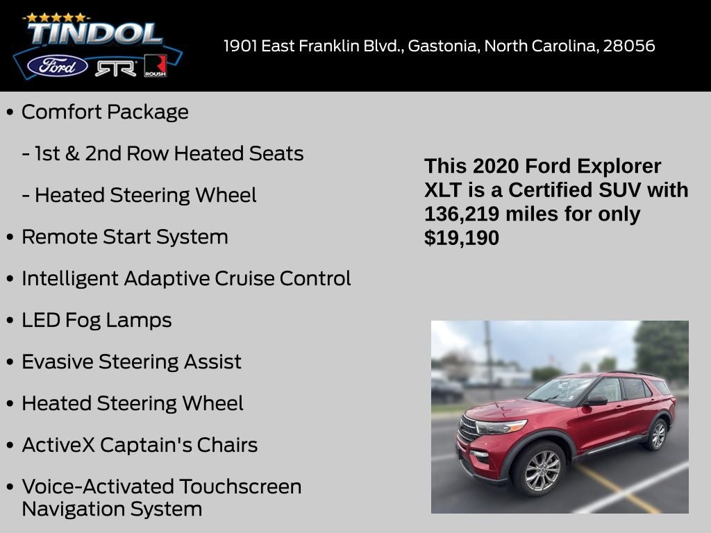 2020 Ford Explorer XLT