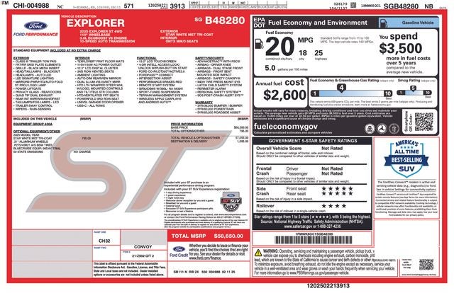 2025 Ford Explorer ST