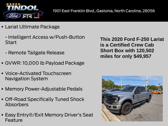 2020 Ford F-250SD Lariat