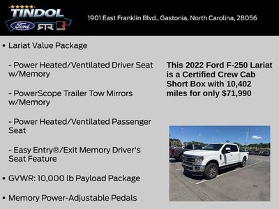 2022 Ford F-250SD Lariat