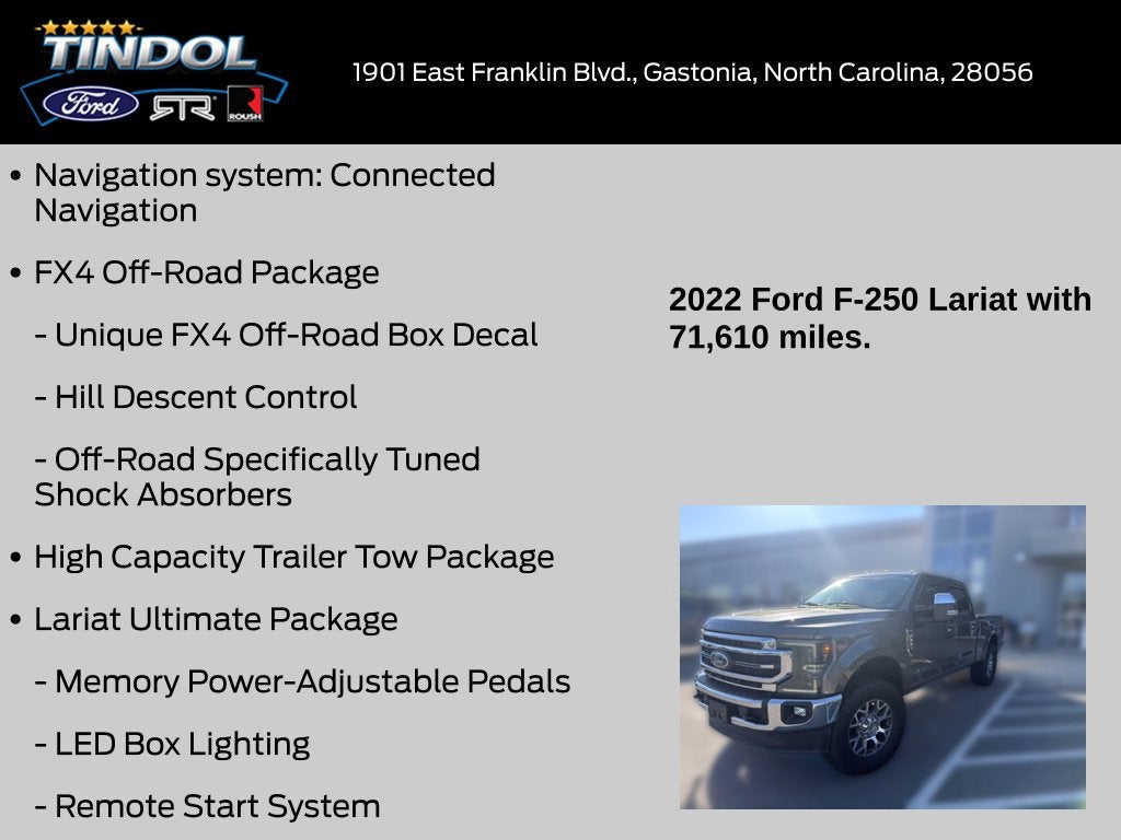 2022 Ford F-250SD Lariat