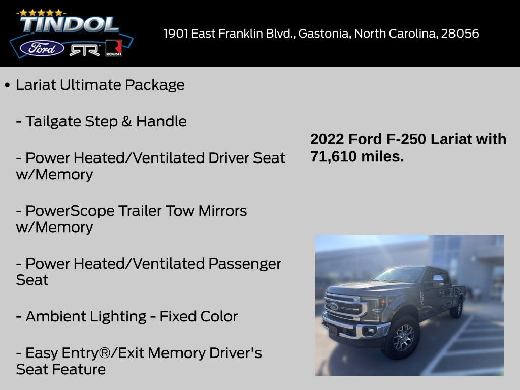 2022 Ford F-250SD Lariat