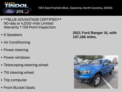 2021 Ford Ranger XL