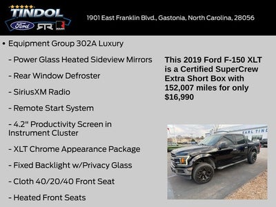 2019 Ford F-150 XLT