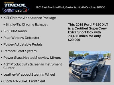 2019 Ford F-150 XLT