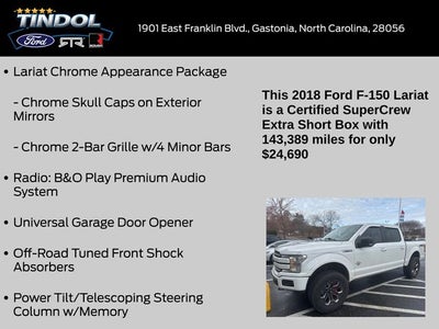 2018 Ford F-150 Lariat