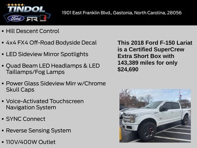 2018 Ford F-150 Lariat