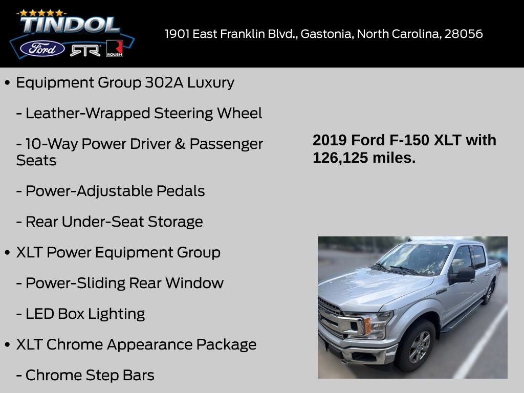 2019 Ford F-150 XLT