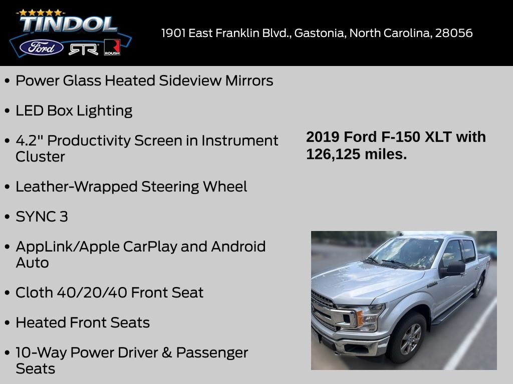 2019 Ford F-150 XLT