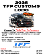 2026 Ford F-150 TFP CUSTOMS LOBO