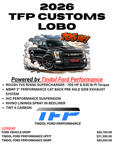 2026 Ford F-150 TFP CUSTOMS LOBO