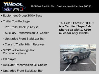 2016 Ford F-150 XLT