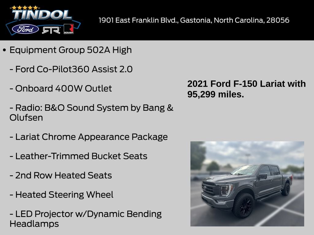 2021 Ford F-150 Lariat