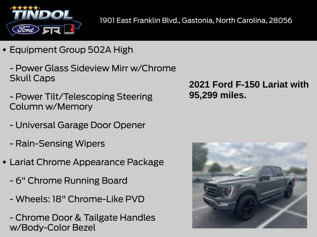 2021 Ford F-150 Lariat
