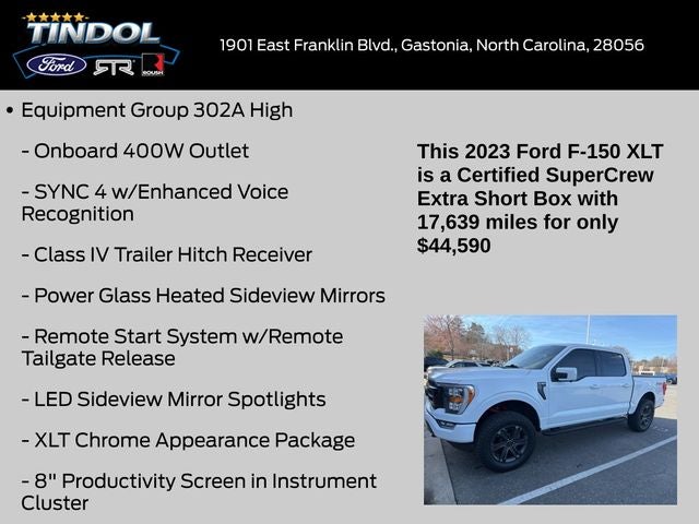 2023 Ford F-150 XLT