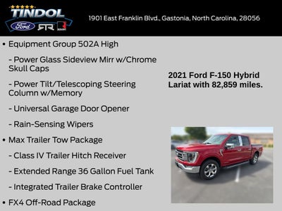 2021 Ford F-150 Lariat