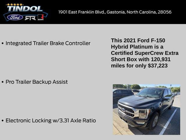 2021 Ford F-150 Platinum