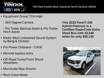2023 Ford F-150 Platinum