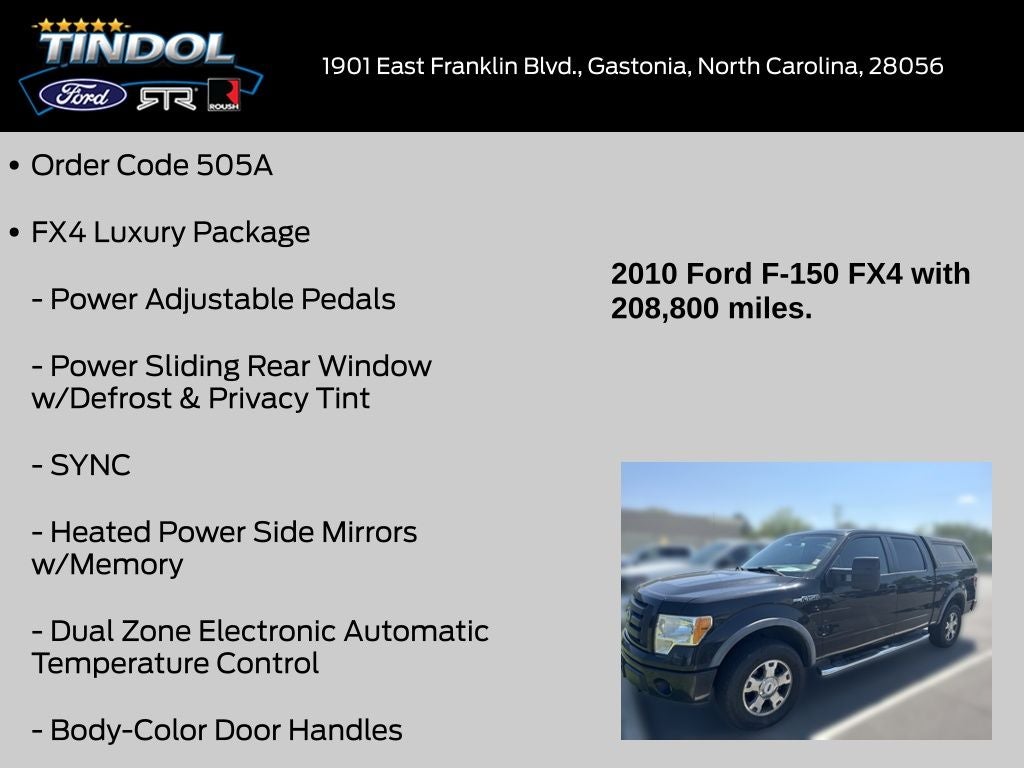 2010 Ford F-150 FX4