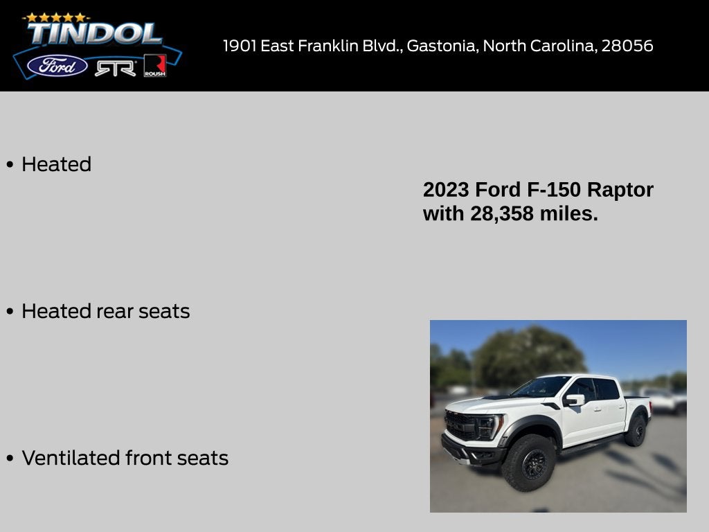 2023 Ford F-150 Raptor
