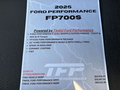 2025 Ford F-150 FP700S LODNIT