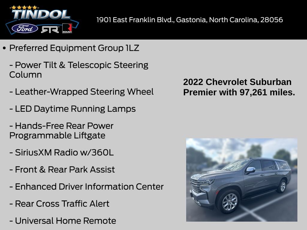 2022 Chevrolet Suburban Premier
