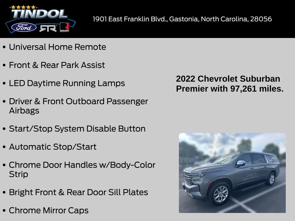 2022 Chevrolet Suburban Premier