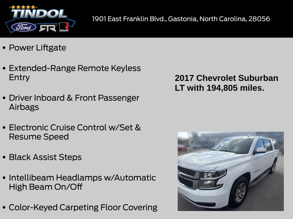 2017 Chevrolet Suburban LT